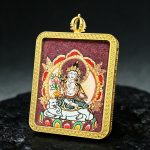 Hand-Painted Samantabhadra Thangka Art - Image 3