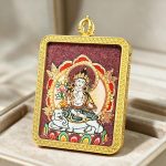 Hand-Painted Samantabhadra Thangka Art - Image 5